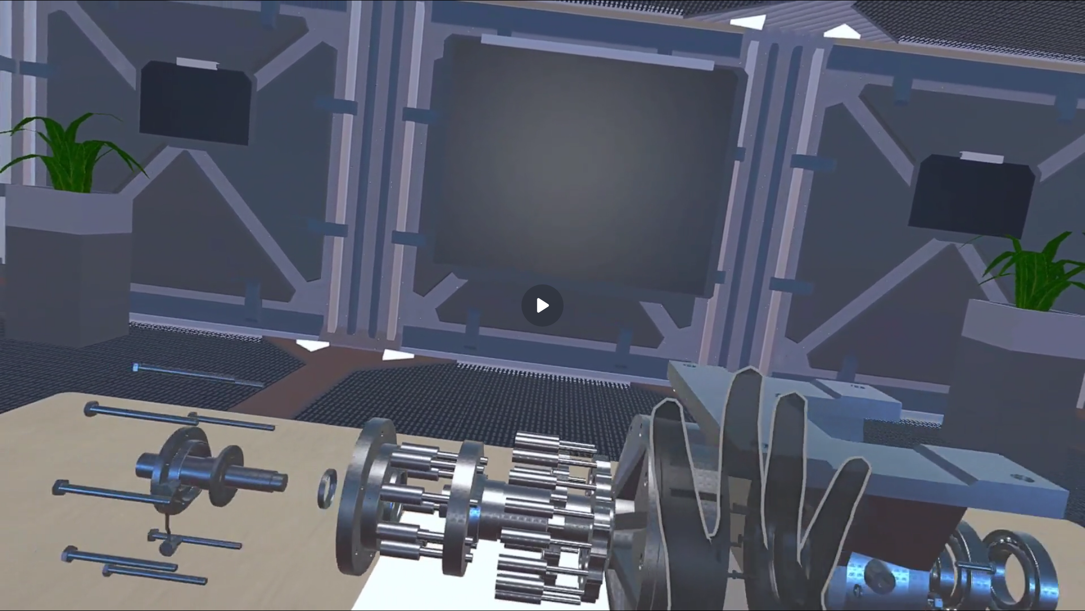 基于手势识别的VR机械类虚拟实验室